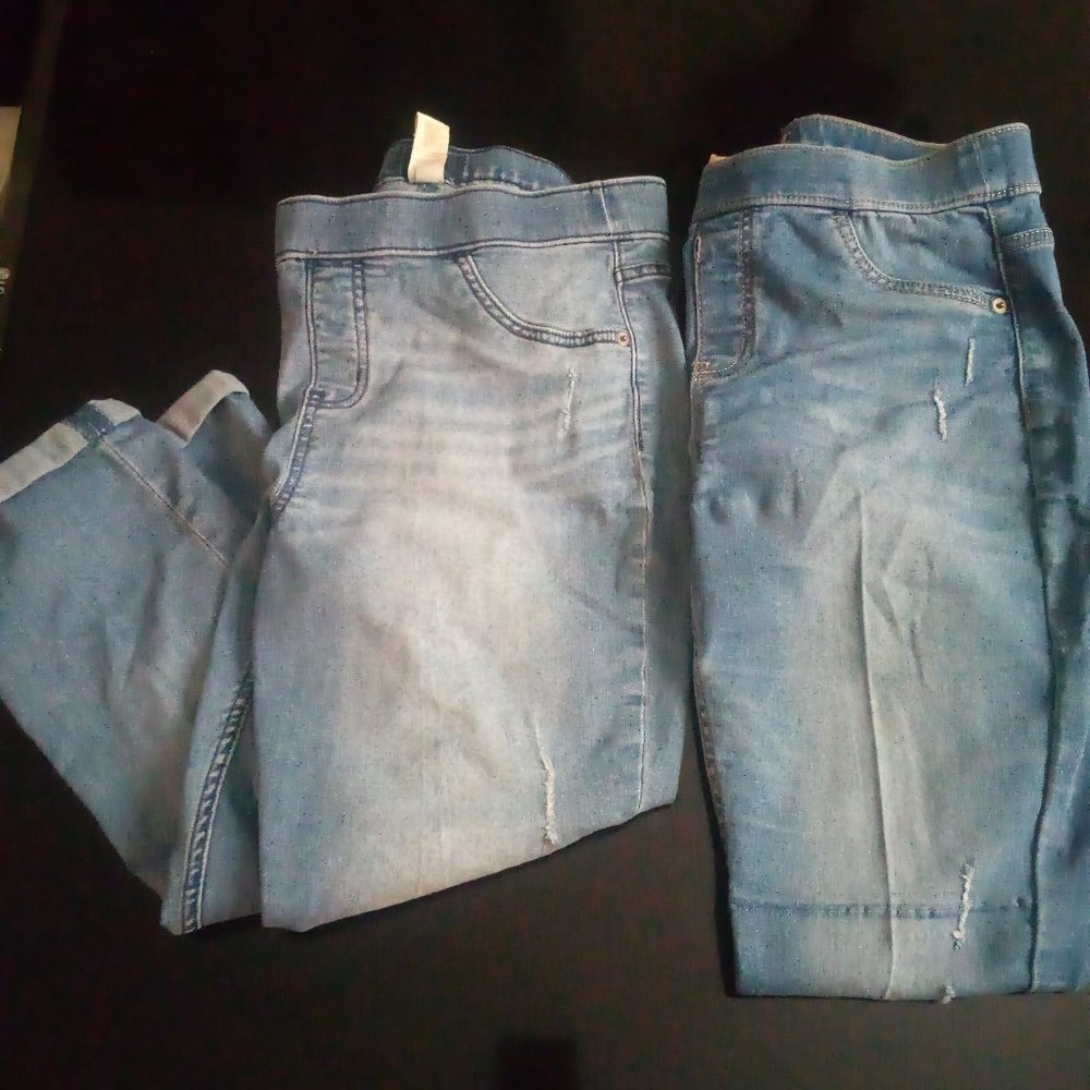 Girl's Justice Jeans$8 for both pair